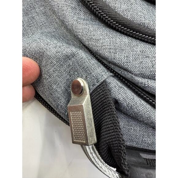 NEW Dejuno Commuter Backpack Checkpoint-Friendly 15.6 Laptop Pocket Heather Grey - Picture 7 of 11